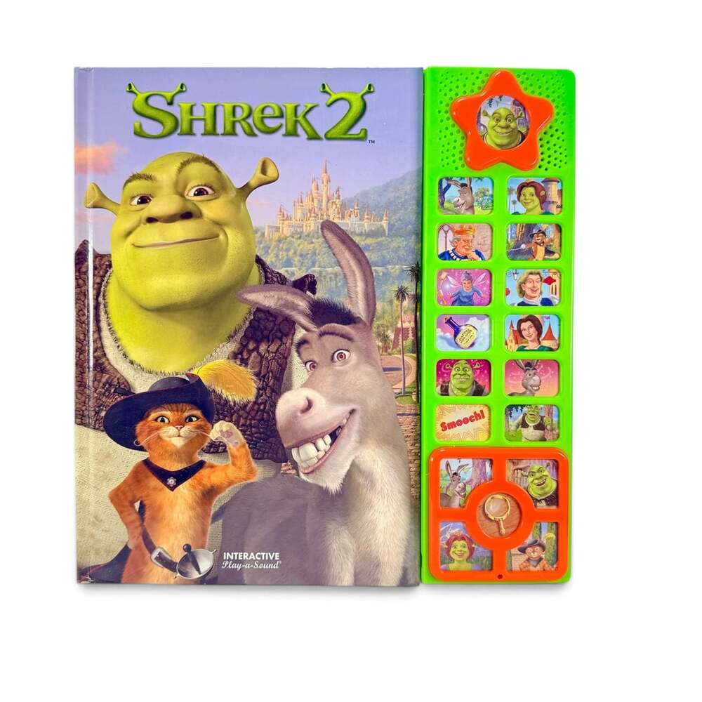 Shrek 2 Interactive Play-a-Sound Sound Book with Look-and-Find Game